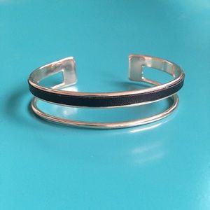 🌿Vintage | Copper & Black Bangle/Cuff Bracelet